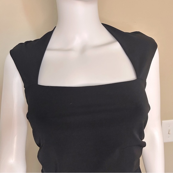 White House Black Market Black Mini Dress - Picture 3 of 9